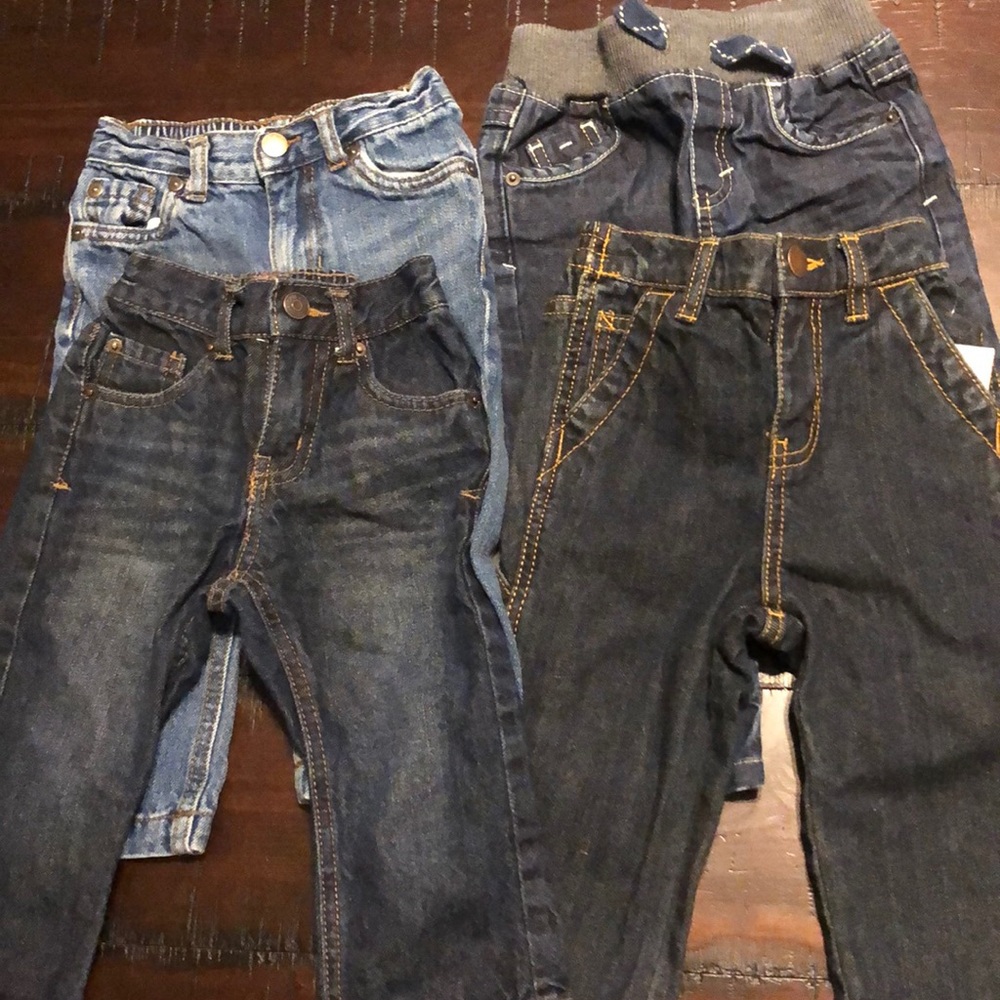 Four pair of 18 month jeans